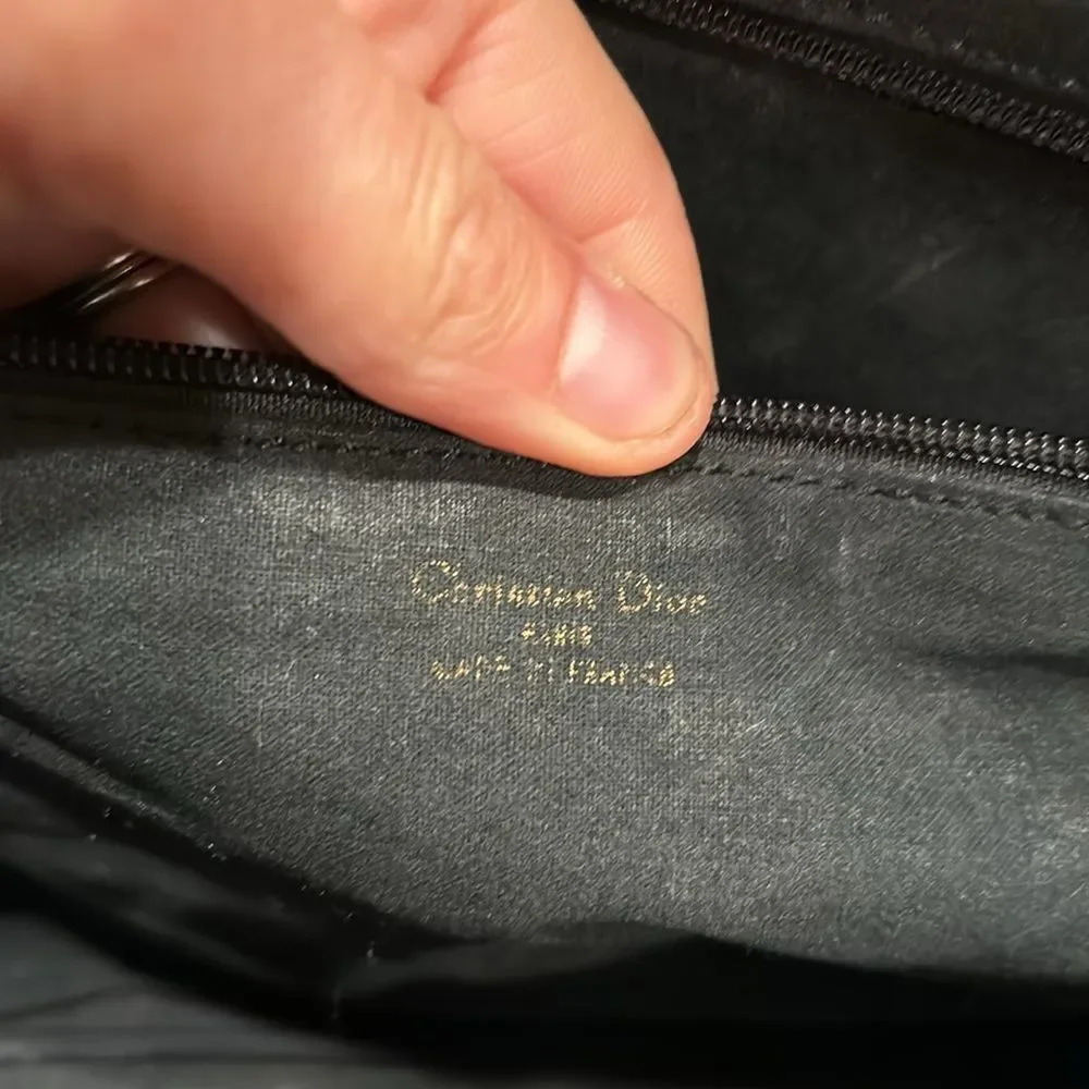 Dior woman's black qulited purse - Picture 13 of 16